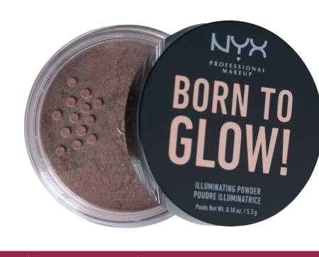 NYX Professional Makeup Born To Glow Illuminating Powder, - 02